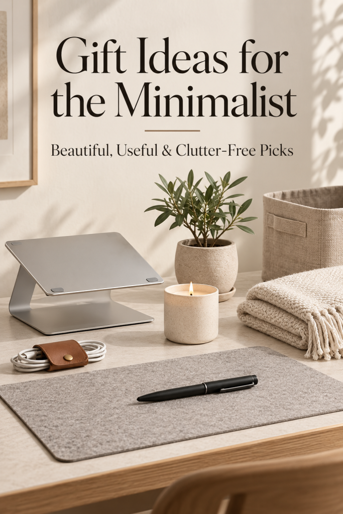Gift Ideas for the Minimalist