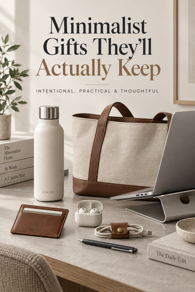 Minimalist Gifts They'll Actually Keep
