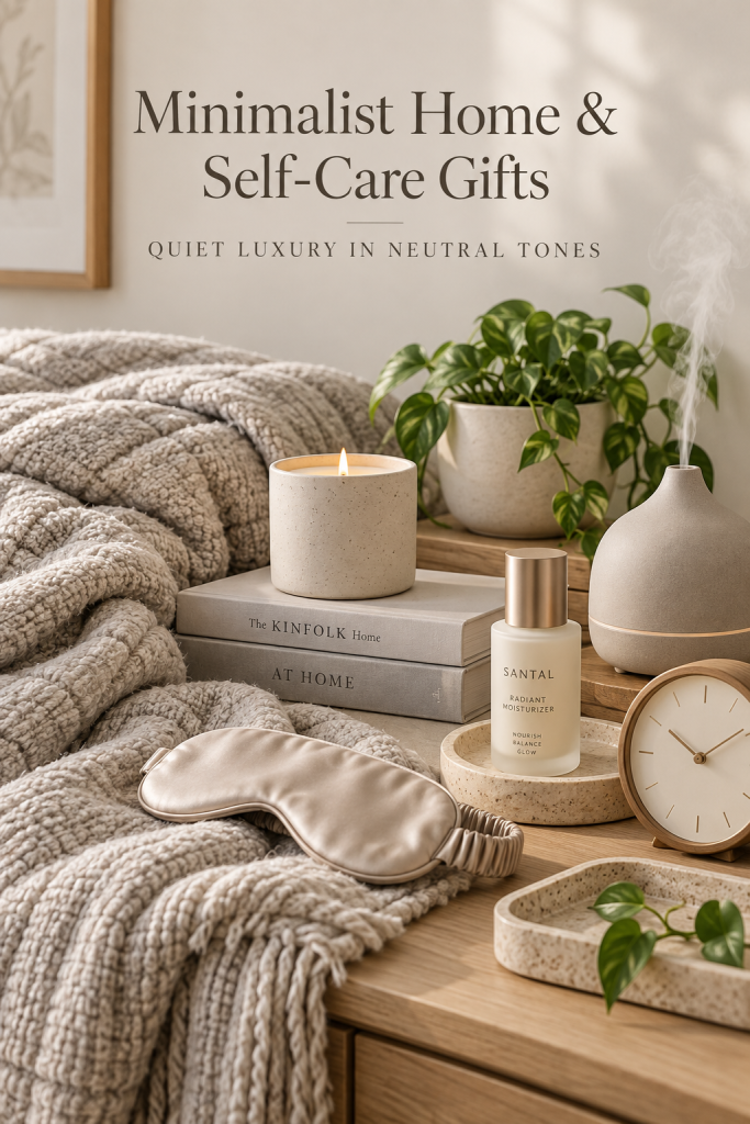 Minimalist Home & Self-care Gifts
