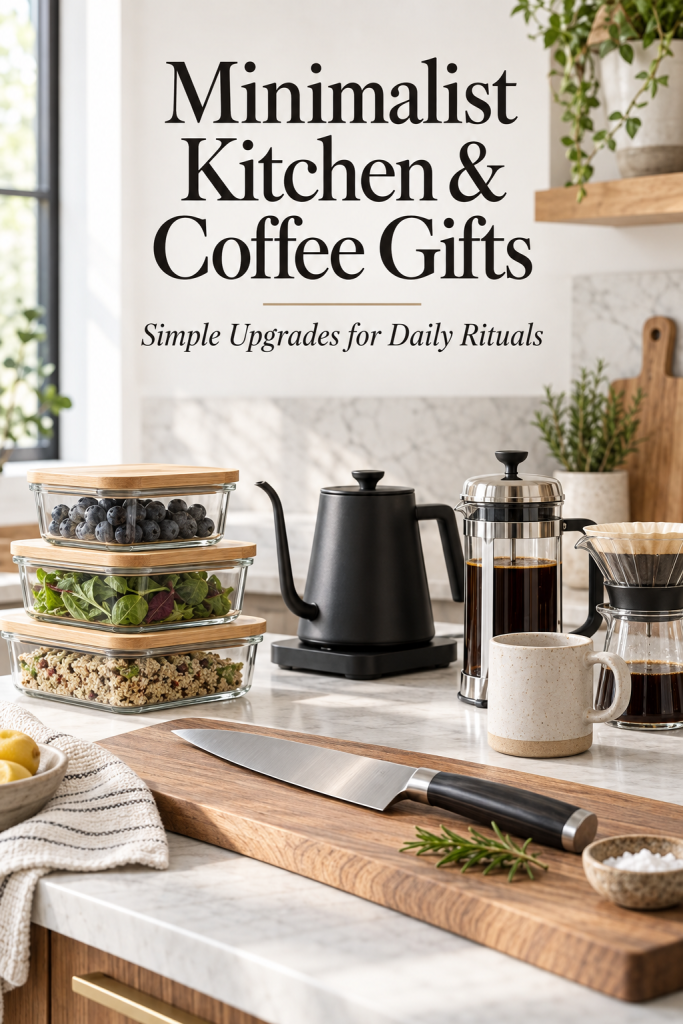 Minimalist Kitchen & Coffee Gifts