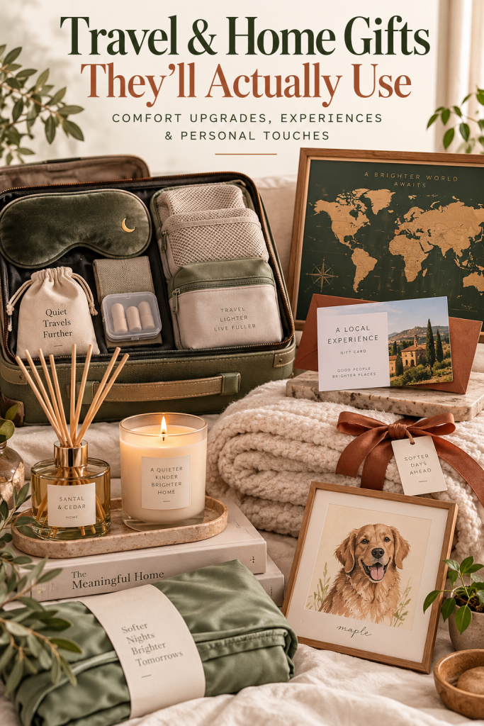 Travel and Home Gifts They'll Actually Use