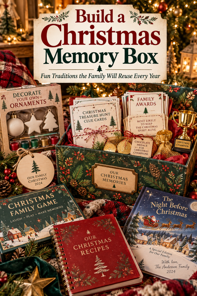 Build a Christmas Memory Box