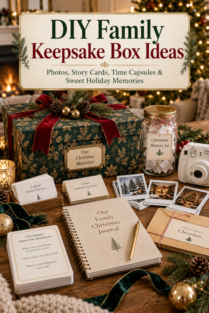 DIY Family Keepsake Box Ideas