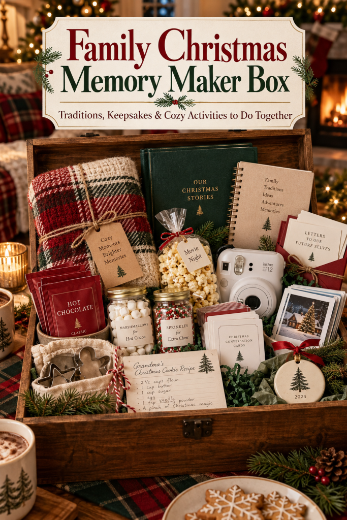Family Christmas Memory Maker Box